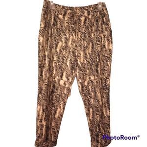 - Apt 9 jogger style rayon pants with zipper